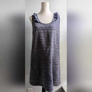 EUC....Lilla P Cotton/Linen Blend Sleeveless Dress Size Small
